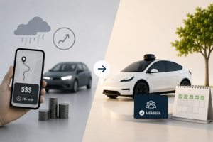 Switching options in ride services